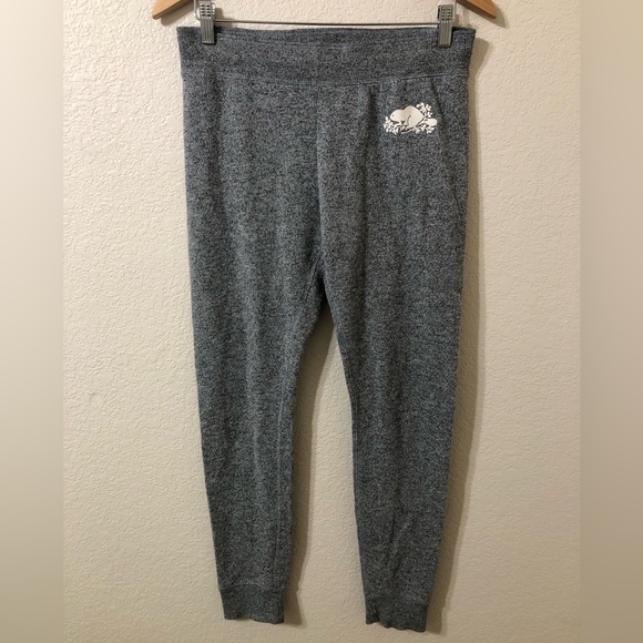 Roots Womens Heather Gray Sweatpants - Size Medium - Picture 1 of 9